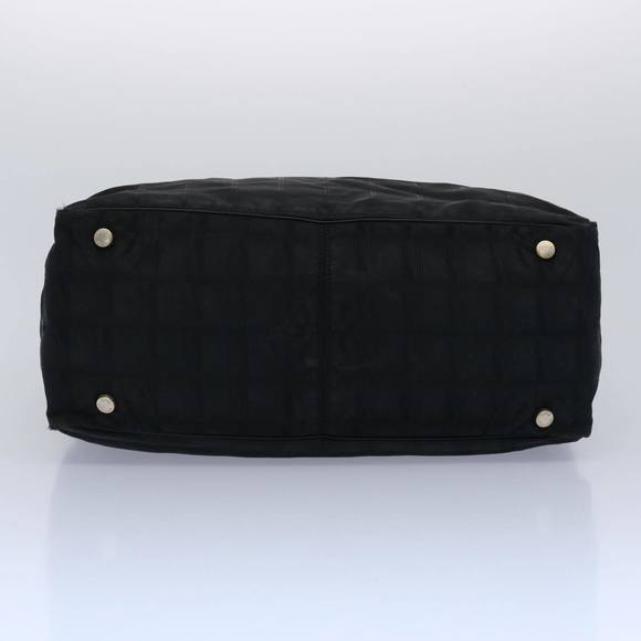 CHANEL New Travel Line Tote Bag Nylon Black CC Auth ep3093 - Picture 5 of 16